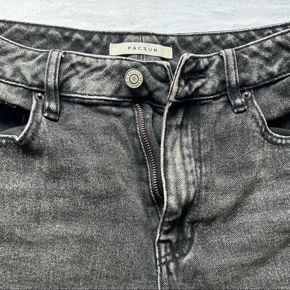 Mom Jeans, PacSun, black, size 26 - Picture 5 of 5